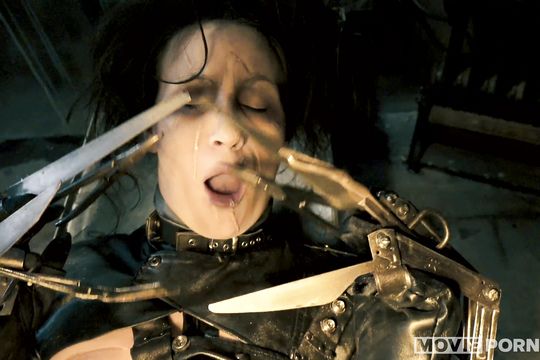 Эдвард Руки-ножницы. Порно пародия